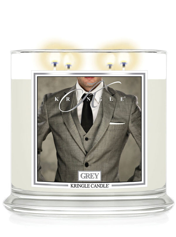 Kringle Candle Grey XL 4-wick