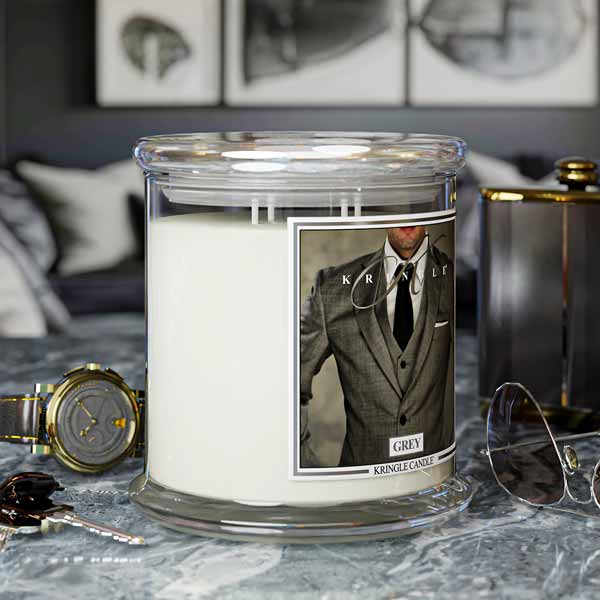 Kringle Candle Grey XL 4-wick
