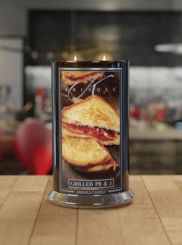 Kringle Candle Grilled PB & J Large 2-wick