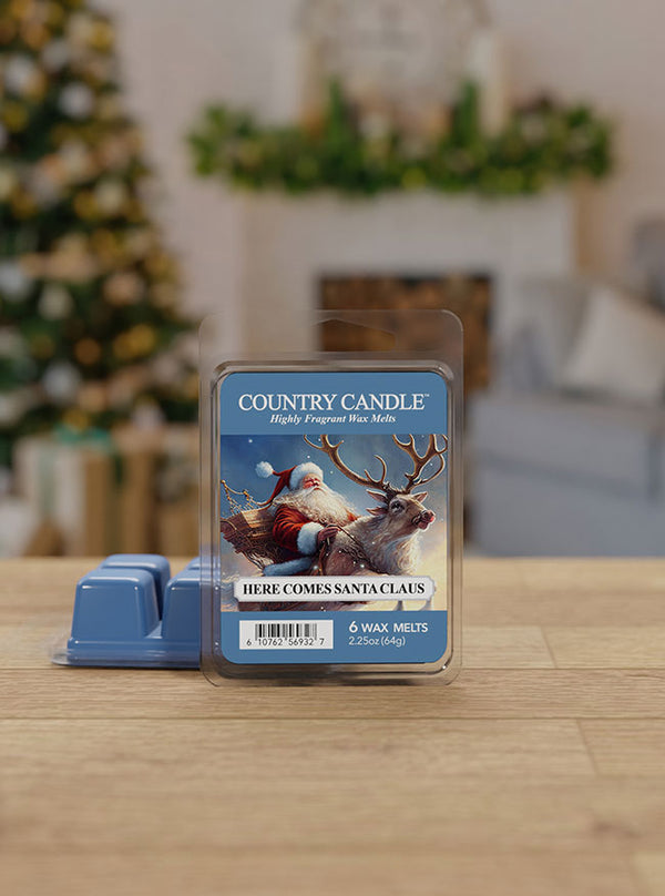 Kringle Candle Here Comes Santa Claus Wax Melt