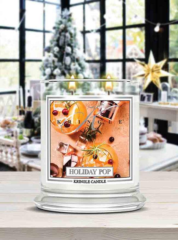 Kringle Candle Holiday Pop Medium 2-wick