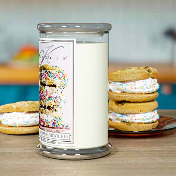 Kringle Candle Ice Cream Sandwiches Large 2-wick