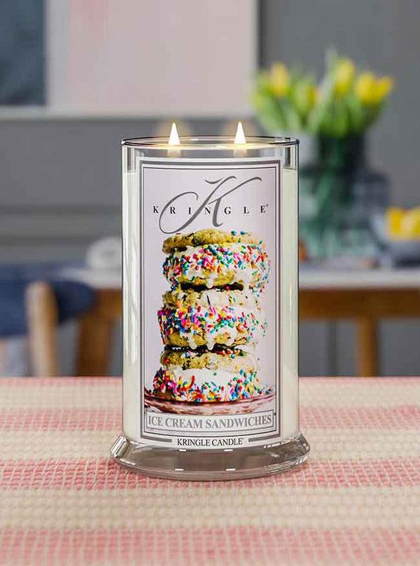 Kringle Candle Ice Cream Sandwiches Large 2-wick