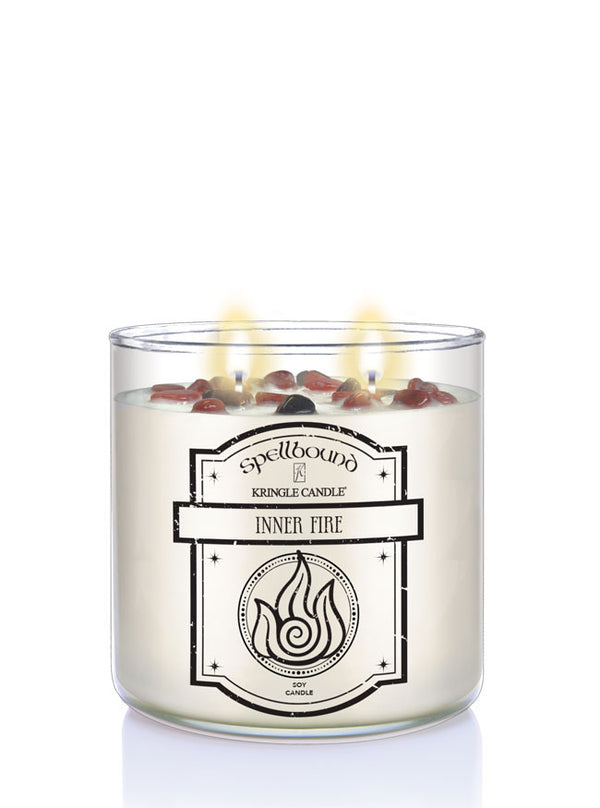 Kringle Candle Inner Fire 2-wick Candle