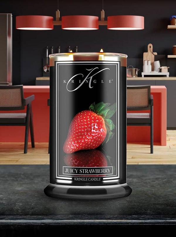 Kringle Candle Juicy Strawberry Large 2-wick