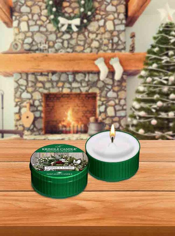 Kringle Candle Juniper & Laurel DayLight
