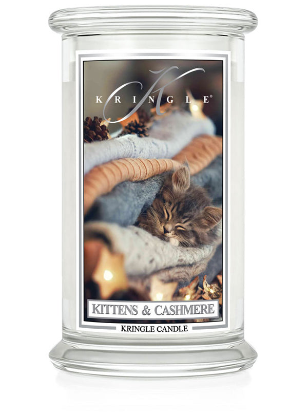 kringle candle Kittens & Cashmere Large 2-wick