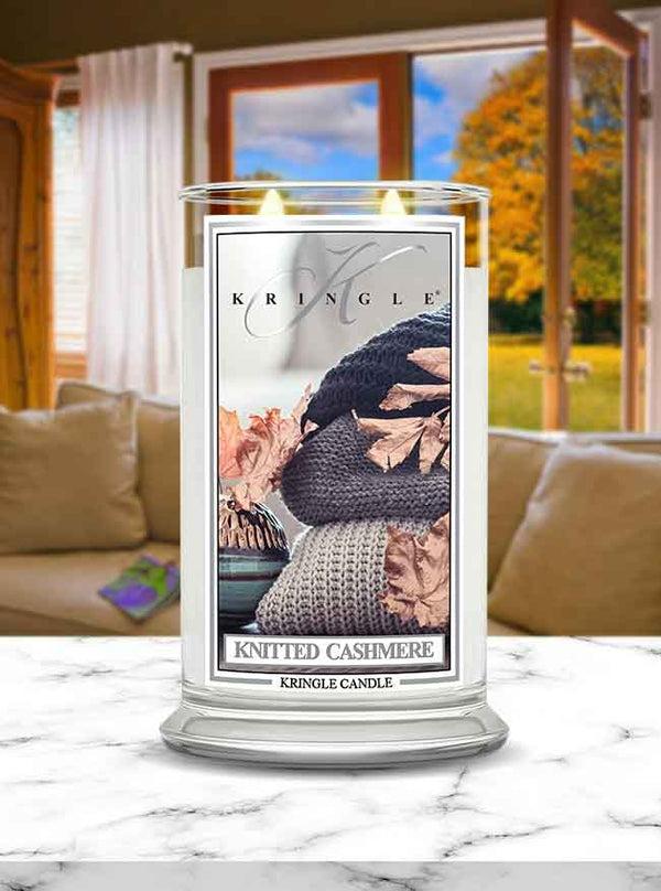 Kringle Candle Knitted Cashmere Large 2-wick