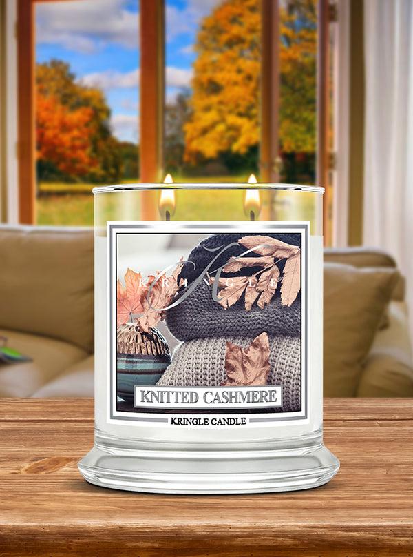 Kringle Candle Knitted Cashmere Medium 2-wick