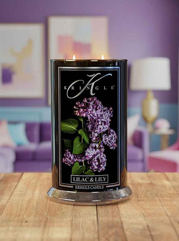 Kringle Candle Lilac & Lily Large 2-wick