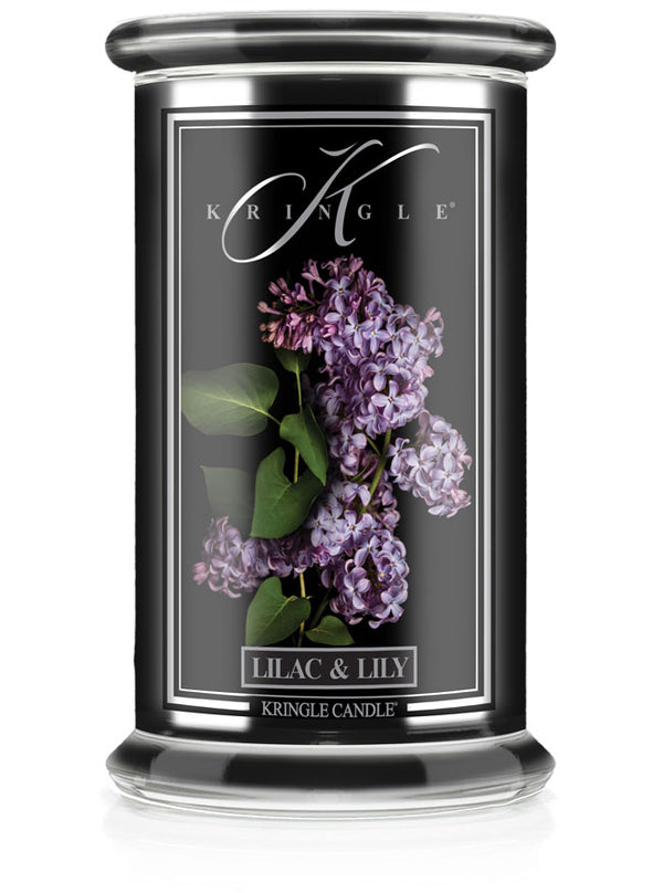 kringle candle Lilac & Lily Large 2-wick