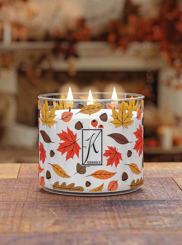 Kringle Candle Maple Woods 3-wick