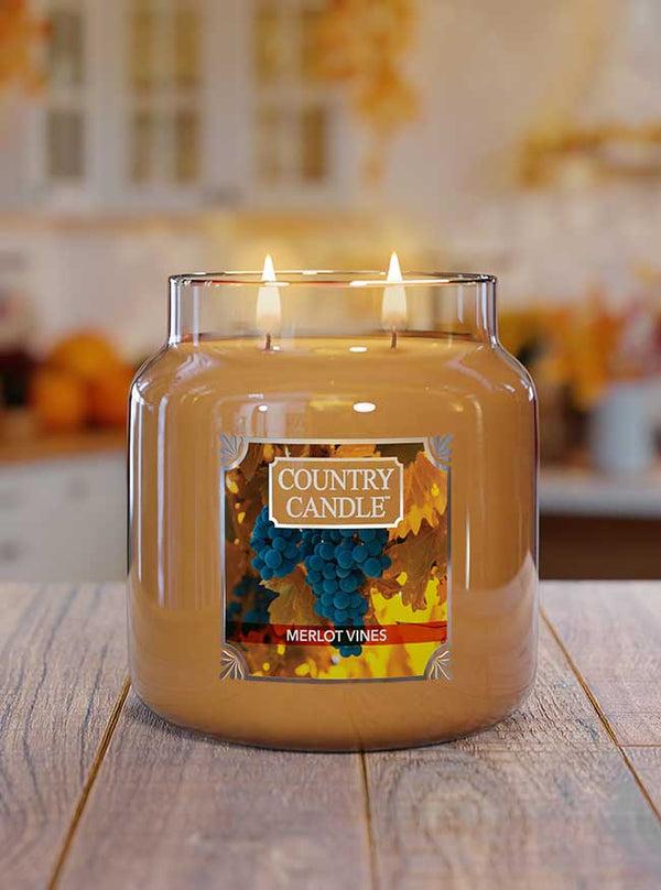 Kringle Candle Merlot Vines Medium 2-wick