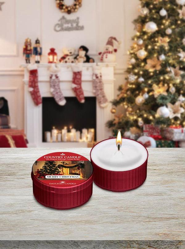 Kringle Candle Merry Christmas DayLight