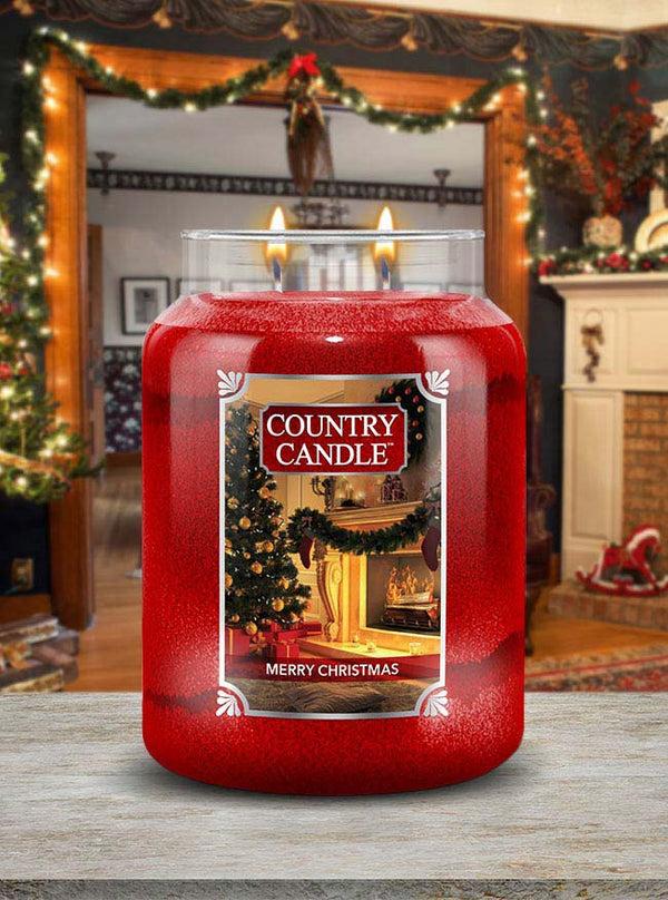 Kringle Candle Merry Christmas Large 2-wick