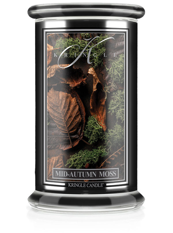 kringle candle Mid-Autumn Moss Large 2-wick