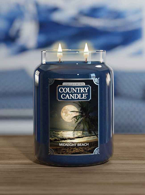 Kringle Candle Midnight Beach LE 2-wick