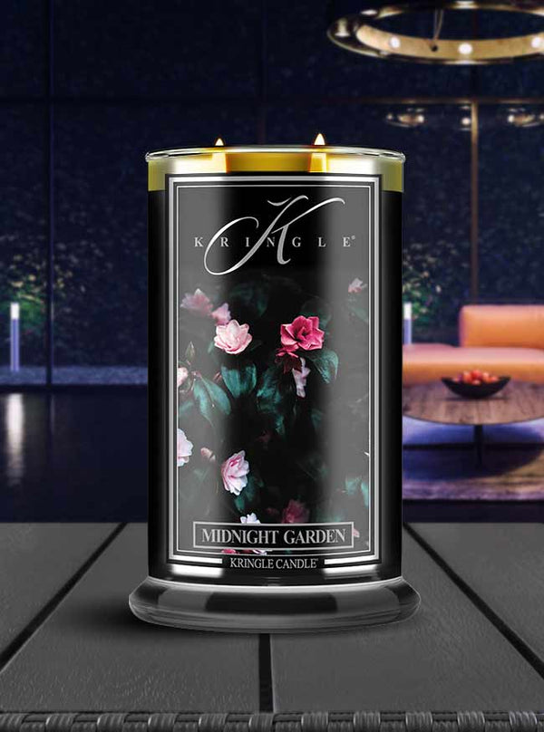 Kringle Candle Midnight Garden Large 2-wick