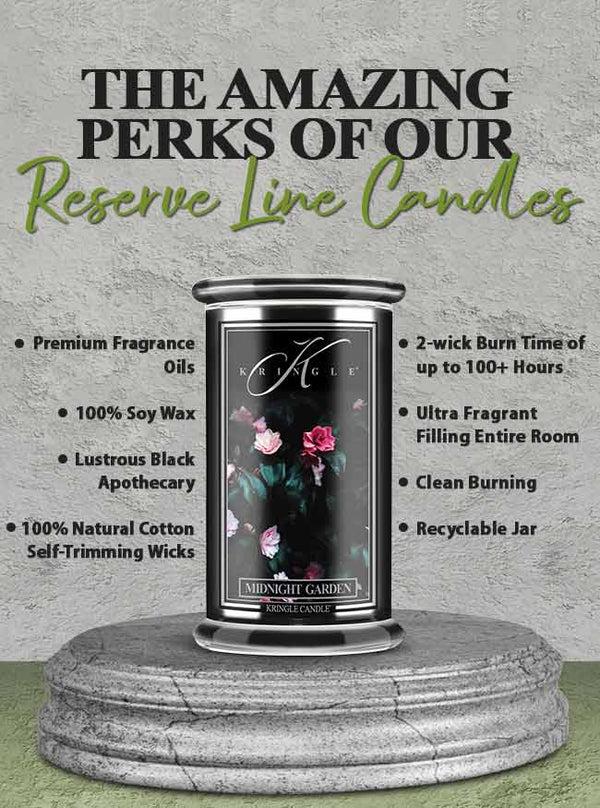 Kringle Candle Midnight Garden Large 2-wick