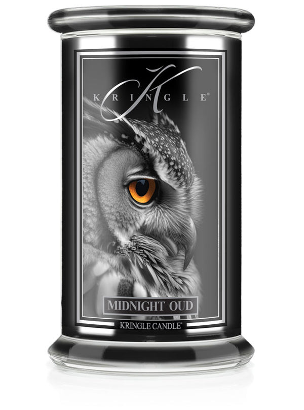kringle candle Midnight Oud Large 2-wick