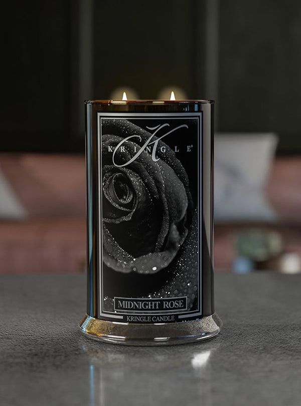 Kringle Candle Midnight Rose Large 2-wick