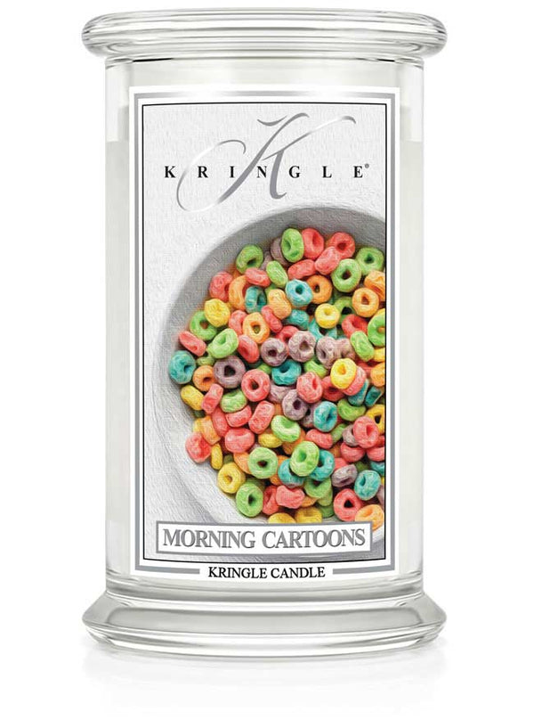 kringle candle Morning Cartoons Large 2-wick