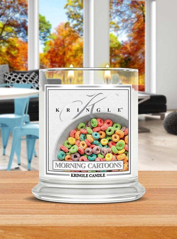 Kringle Candle Morning Cartoons Medium 2-wick