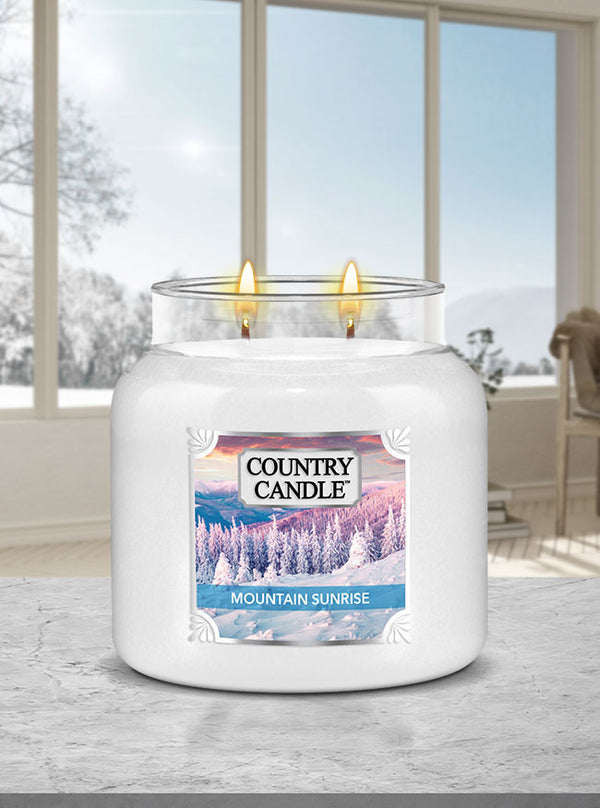 Kringle Candle Mountain Sunrise Medium 2-wick