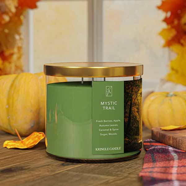 Kringle Candle Mystic Trail 3-Wick Candle