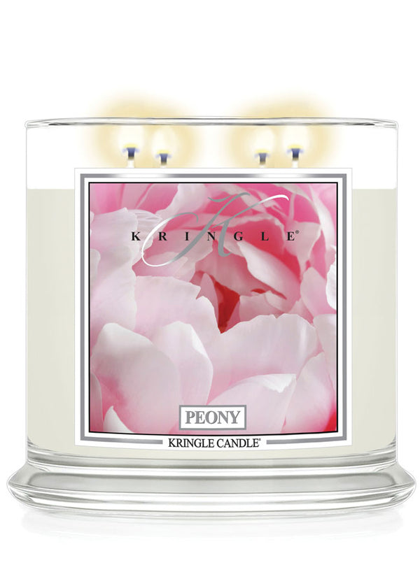 Kringle Candle Peony XL 4-wick