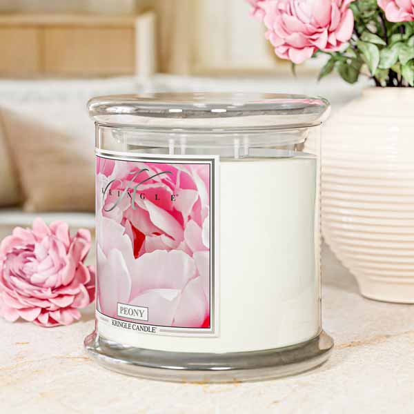 Kringle Candle Peony XL 4-wick
