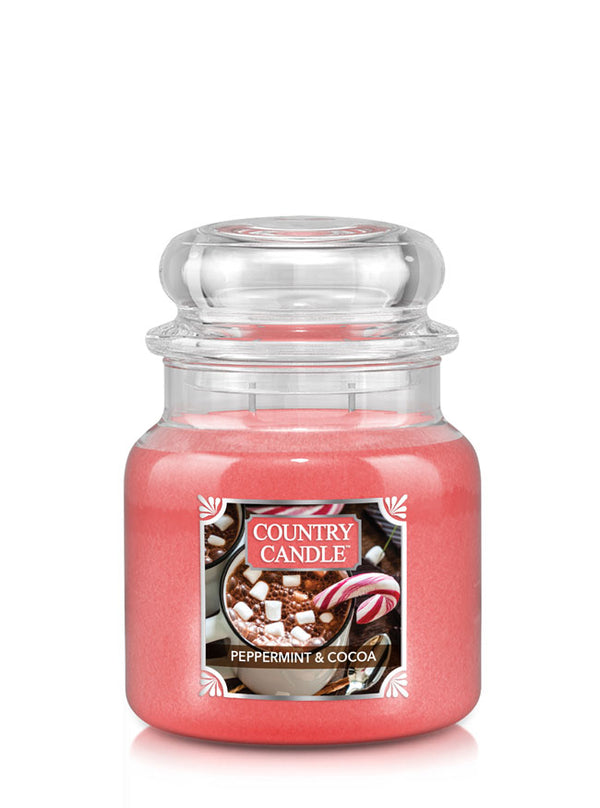 kringle candle Peppermint & Cocoa Medium 2-wick