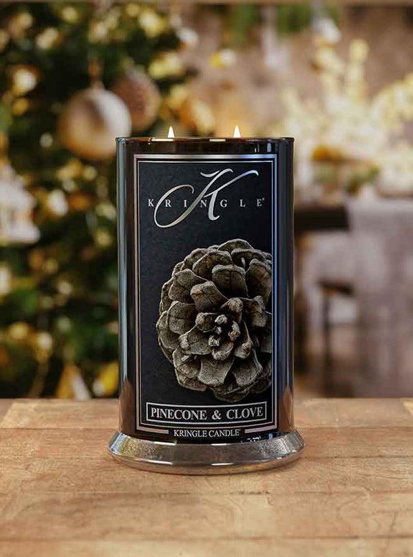Kringle Candle Pinecone & Clove Large 2-wick