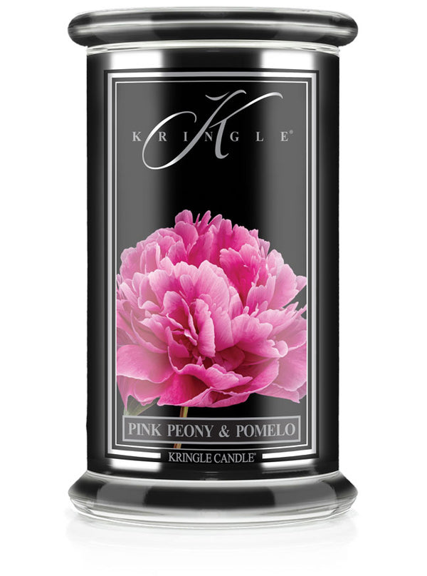 kringle candle Pink Peony & Pomelo Large 2-wick