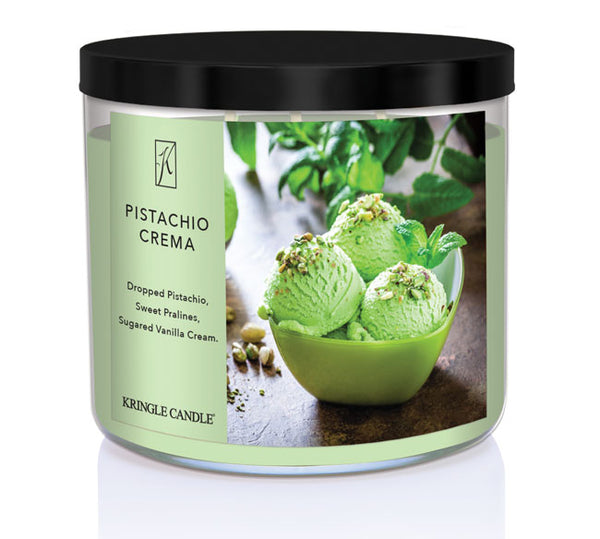 kringle candle Pistachio Crema 3-Wick Candle