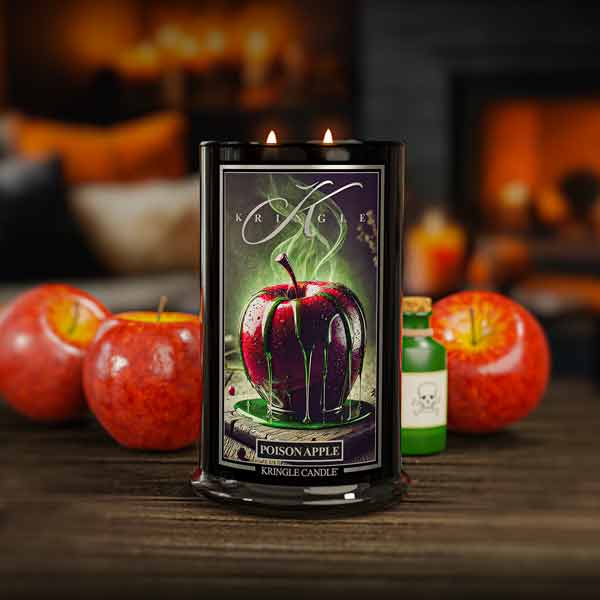 Kringle Candle Poison Apple Large 2-wick