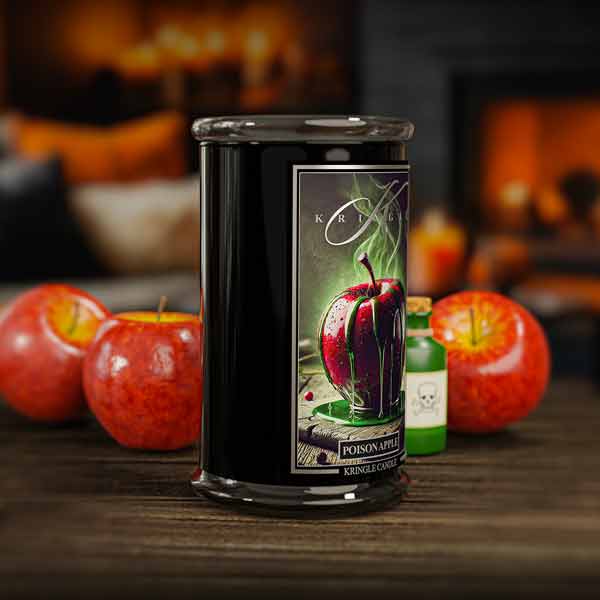 Kringle Candle Poison Apple Large 2-wick