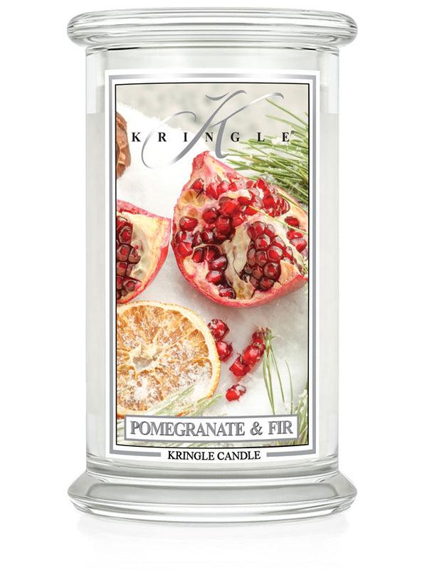 kringle candle Pomegranate & Fir Large 2-Wick