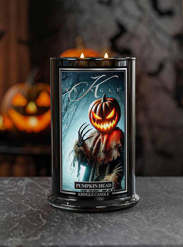 Kringle Candle Pumpkin Head Large 2-wick