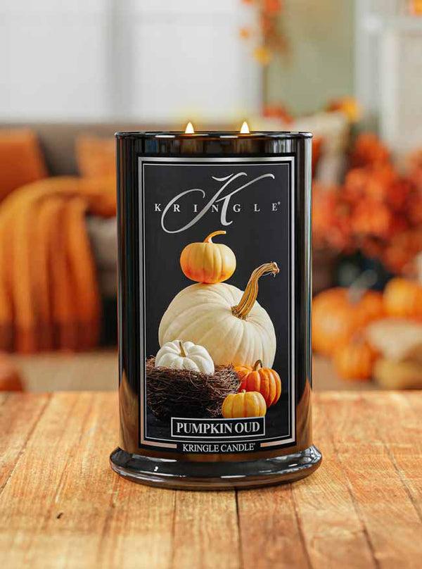 Kringle Candle Pumpkin Oud Large 2-wick