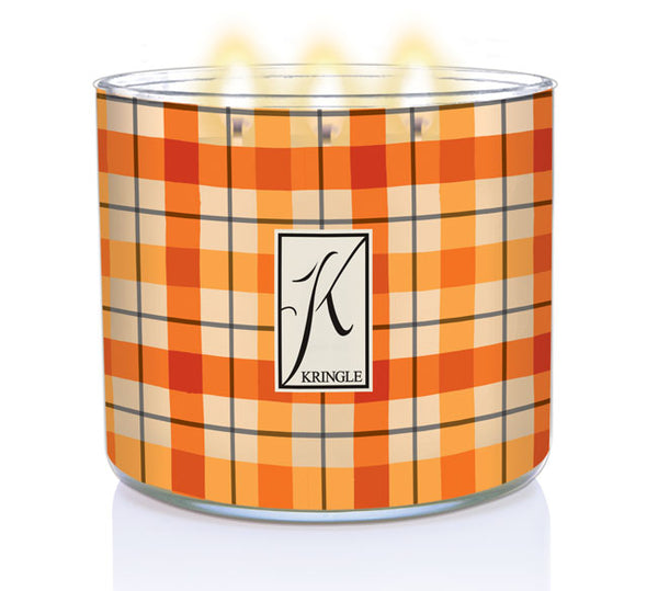 Kringle Candle Pumpkin Rum Toddy 3-wick Candle