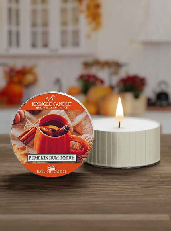 Kringle Candle Pumpkin Rum Toddy DayLight