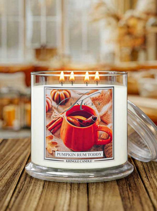 Kringle Candle Pumpkin Rum Toddy XL 4-Wick