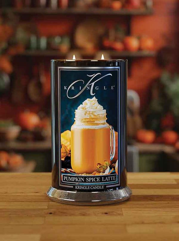 Kringle Candle Pumpkin Spice Latte Large 2-wick