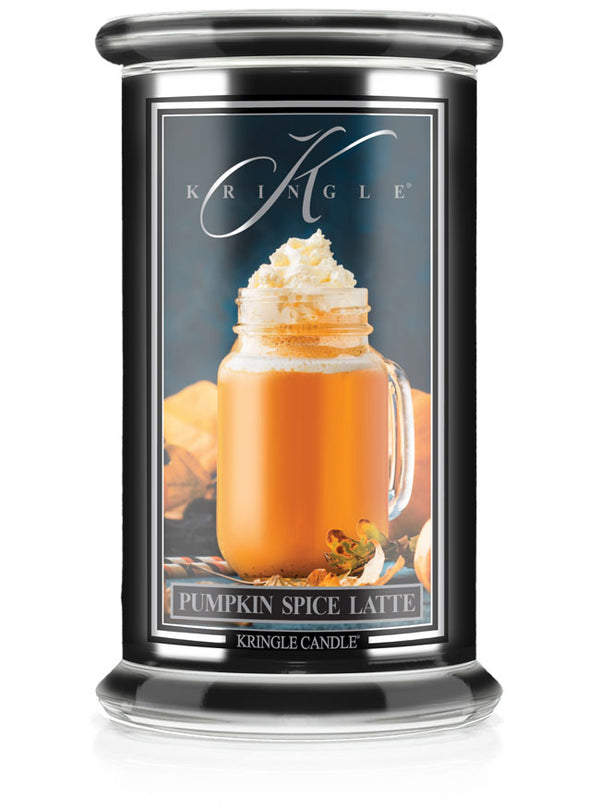 kringle candle Pumpkin Spice Latte Large 2-wick