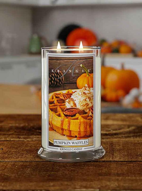 Kringle Candle Pumpkin Waffles Large 2-wick