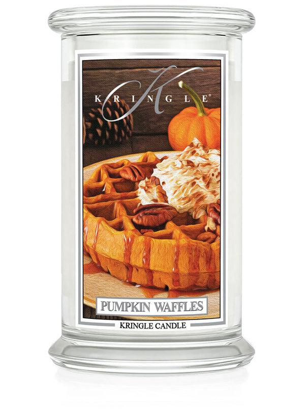 Kringle Candle Pumpkin Waffles Large 2-wick