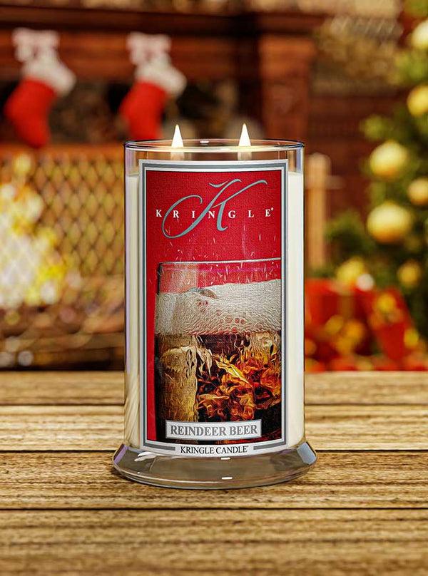 Kringle Candle Reindeer Beer Large 2-wick