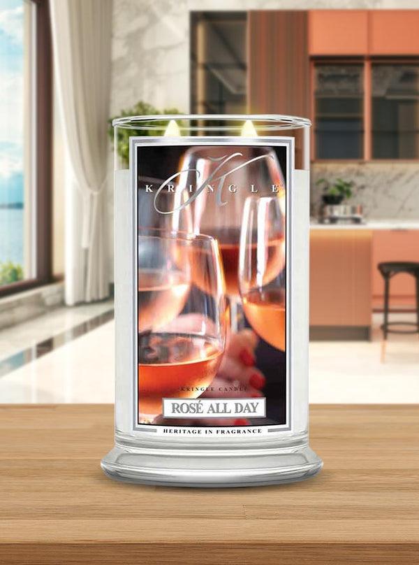 Kringle Candle Rosé All Day Large 2-wick