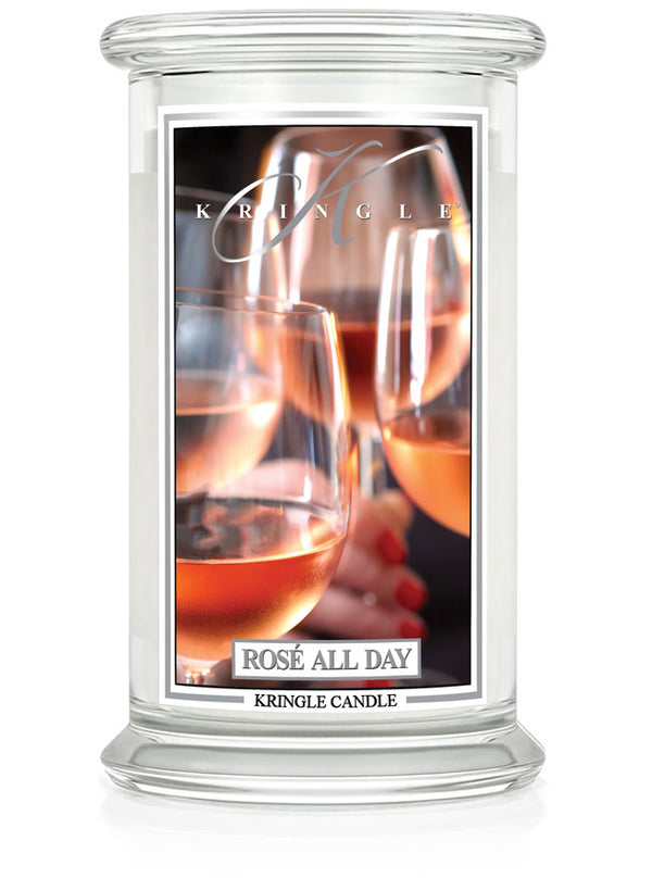 kringle candle Rosé All Day Large 2-wick